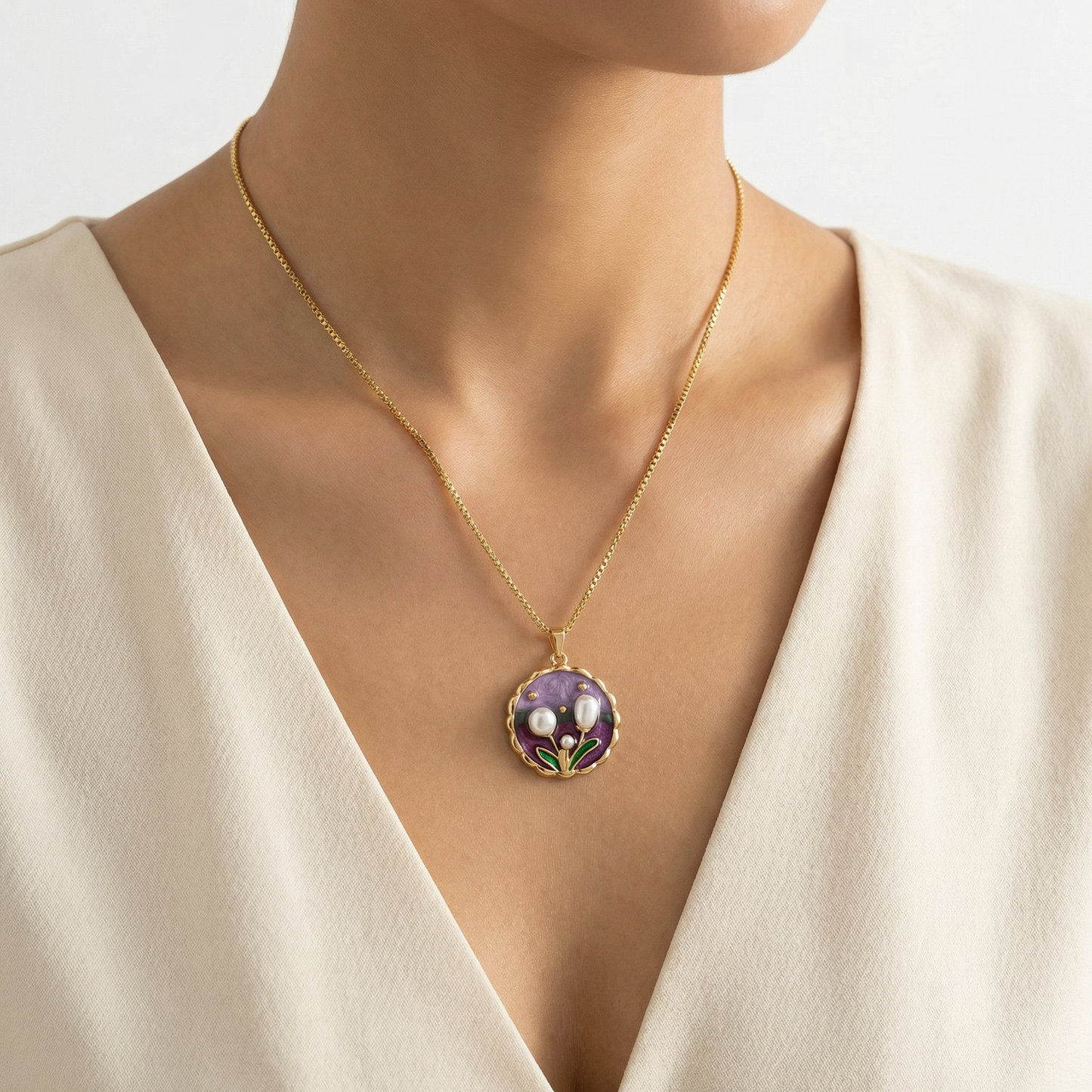 BEACH VIBES NECKCHAIN ( Anti tarnish )