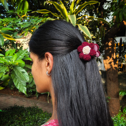 Crochet Mini flower claw
